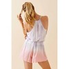 Women's Sunset Tie-Dye Romper - day + moon - 3 of 4