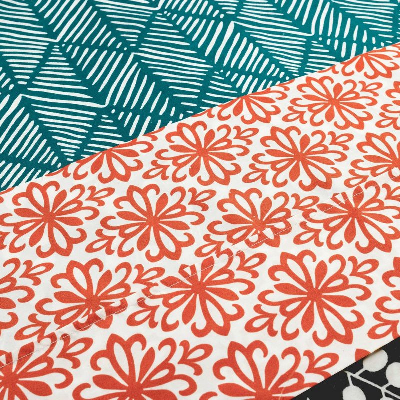 6pc Bohemian Stripe Patterned Sheet Set - Lush Décor, 5 of 9