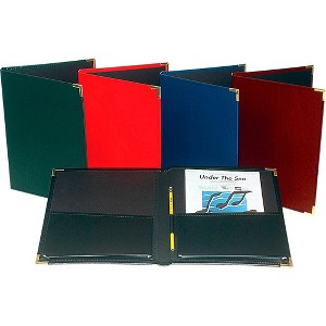 Marlo Plastics Band and Orchestra Rehearsal Folder 12" x 14" with Brass Corners and Pencil Loop - 1 of 1