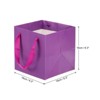 Unique Bargains Paper Bag with Handle Pack Bouquet Packaging Bag 12 pcs - 2 of 4