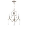 Livex Lighting Caterina 3 - Light Chandelier in  Brushed Nickel - 2 of 4