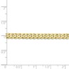 Black Bow Jewelry 4.75mm 10k Yellow Gold Flat Beveled Curb Chain Bracelet - 4 of 4
