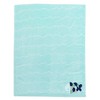Lambs & Ivy Oceania Blue Turquoise Coral Fleece Baby Blanket with Fish - 2 of 3
