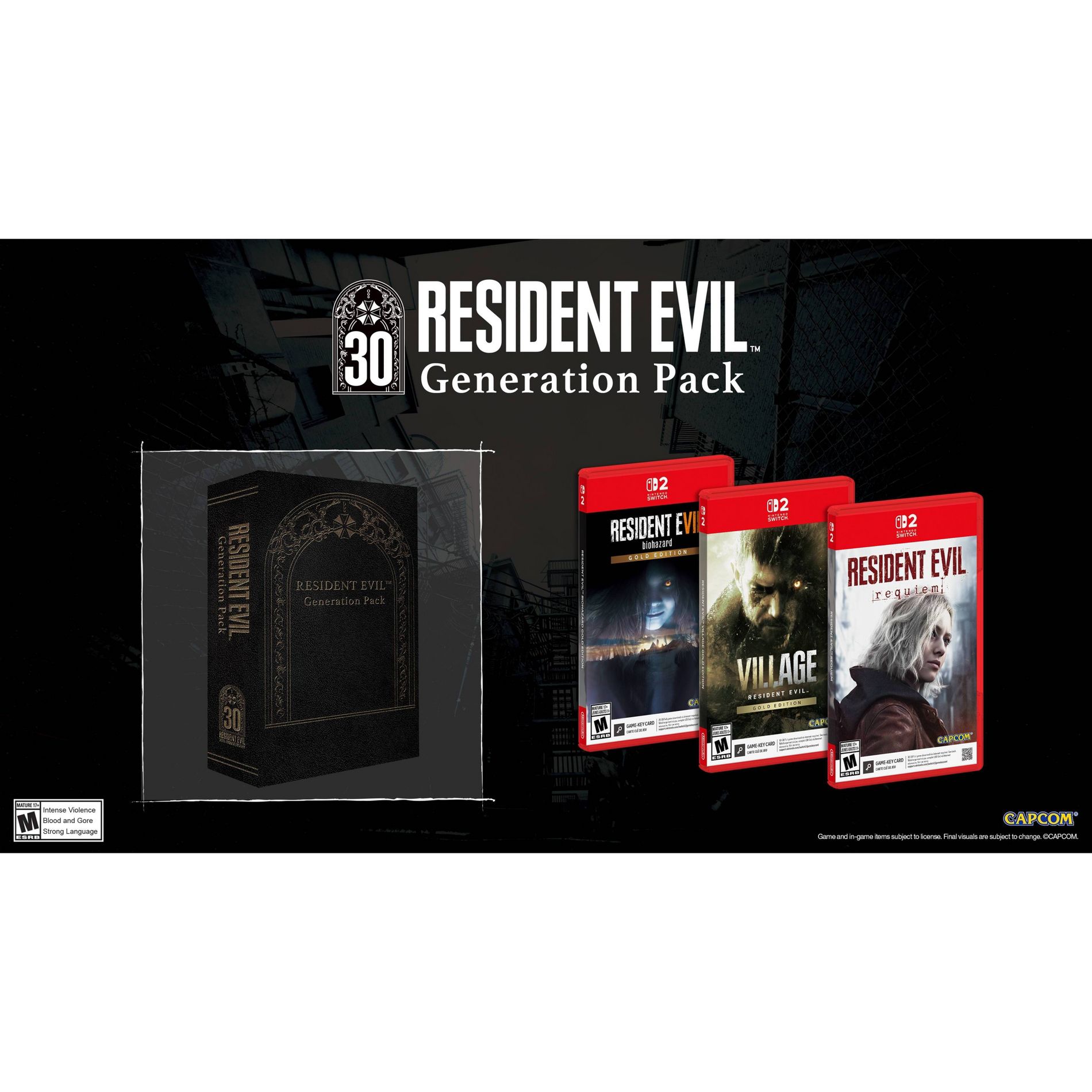 Resident Evil Generation Pack - Nintendo Switch 2