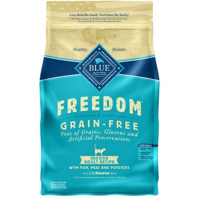 blue buffalo fish and potato cat food