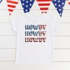The Juniper Shop Howdy Flag Stacked Toddler Short Sleeve Tee - 2 of 2