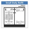 Financial Desk Calendar Refill, 3.5 x 6, White Sheets, 12-Month (Jan to Dec): 2025 - 3 of 3