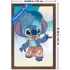 Trends International Disney Lilo And Stitch: Beach Vibes - Hang Loose Framed Wall Poster Prints - 3 of 4