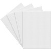 Arteza Stretched Canvas, Premium, White, 18x24, Large Blank Canvas Boards  for Painting - 4 Pack