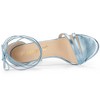 Allegra K Women's Open Toe Lace Up Stiletto Heels Sandals - 4 of 4