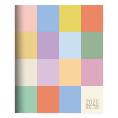 TF Publishing 10.5"x12.5" 2026 Color Swatch Large Monthly Planner