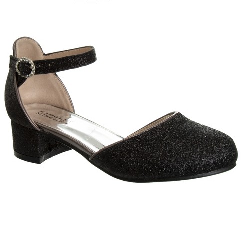 Black dress outlet sandals low heel