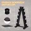 BalanceFrom Dumbbell Weight Set with Storage Rack with Pair of 5, 10, 15, 20 lbs - 4 of 4