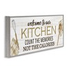 Stupell Industries Count Memories Not Calories, 13" x 30" - 3 of 4