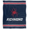 University Of Richmond Primary Logo Stripes Silky 50x60 Blanket, 1 Sided - 2 of 4