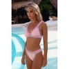 Moda Minx 'Baby Pink' Bohemian Bay Nirvana Triangle Bikini Top - 2 of 4