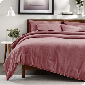 Double Brushed Bed in a Bag Comforter Set by Bare Home - 1 of 4