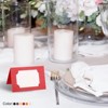 Unique Bargains Foldable Blank Wedding DIY Favor Decor Table Name Place Cards 50 Pcs - 4 of 4