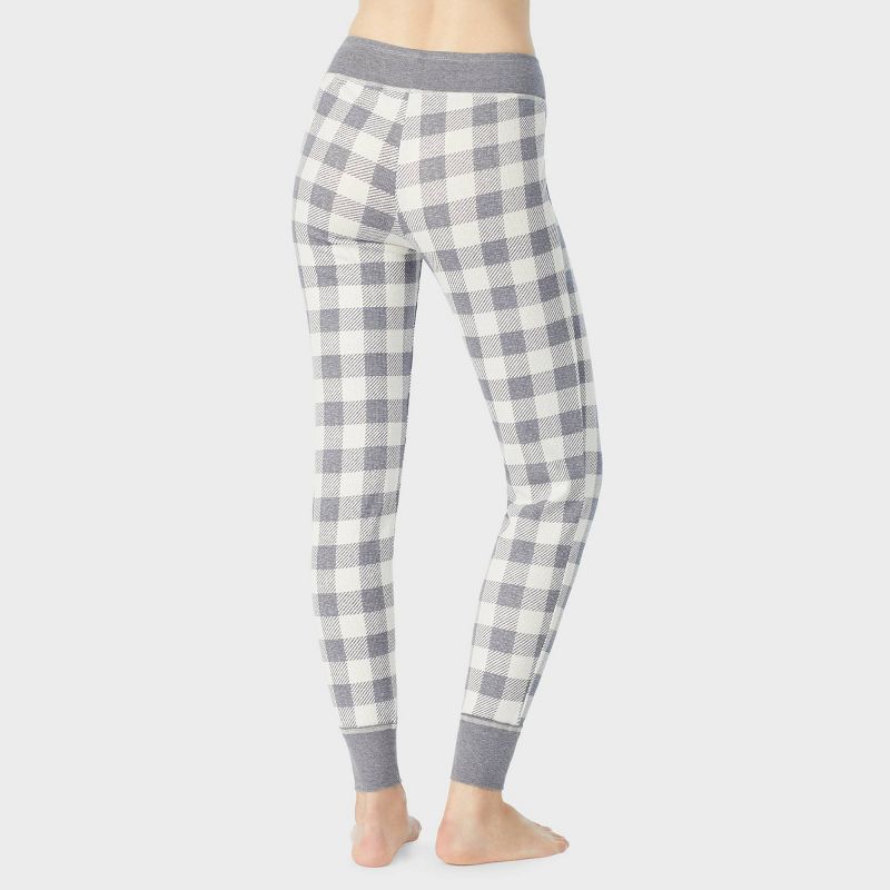Warm Essentials by Cuddl Duds Women's Waffle Thermal Leggings, 3 of 4