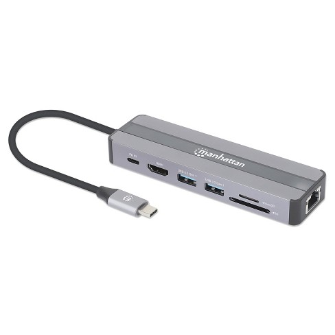 Monoprice Thunderbolt 3 Dual DisplayPort Docking Station with USB-C MFDP  Support for non-Thunderbolt 3 Devices with Thunderbolt 3 USB USB-C Cable  (v2) 