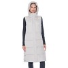 Women's Long Puffer Vest - S.E.B. By Sebby - 3 of 4