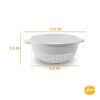 YBM Home 14 Inch Deep Plastic Colander, Pack of 3 - 2 of 3