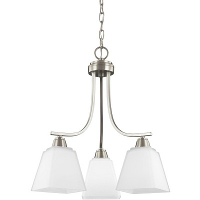 Generation Lighting Parkfield 3 light Brushed Nickel Chandelier 3213003-962