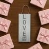 Pavilion Gift Company - Love Lives Here - 5" x 12" Plaque - Wall Sign Panels - 4 of 4