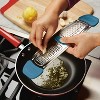 Rachael Ray Stainless Steel Multi-Grater with Silicone Handles, Marine Blue - 4 of 4
