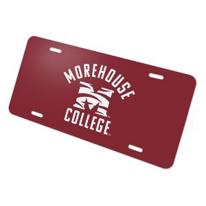 Morehouse College Maroon Tigers Logo Novelty Metal Vanity Tag License Plate - 1 of 4