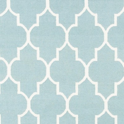 light blue/ivory