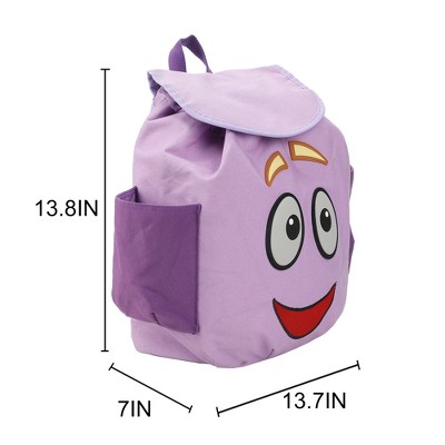 Dora the Explorer Backpack Character 13" Novelty Backpack With Map Pouch — фото 3