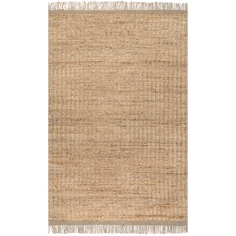 Lauren Liess Pampas Jute Tassel Area Rug, 4' X 6', Natural : Target