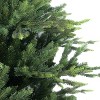 Puleo 10' Pre-lit Slim Balsam Fir Artificial Christmas Tree with Clear Lights - 3 of 4