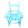 Whisen Kids Rocking Chair, Sturdy Hardwood Design with Slatted Back, Safe & Comfortable, Easy to Assemble - 2 of 4