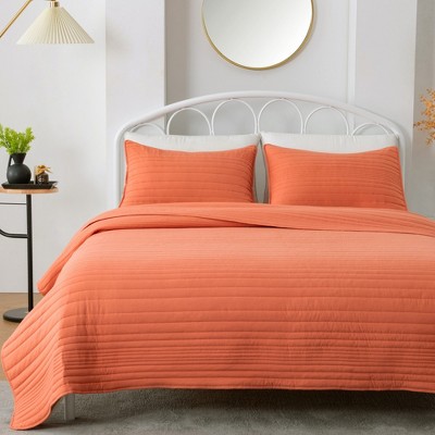 Market & Place Ultra Soft Lightweight Microfiber Quilt Set