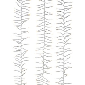 Kurt Adler 33-Foot 1000-Light Cluster Garland with Warm White LED Lights - 1 of 4