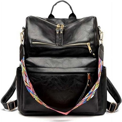 Backpack Purse for Womens Waterproof PU Leather Backpacks
