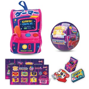 Miraball Surprises Retro - Blind Capsule Toy with Expandable Memory Foam Plush & Stickers - Fun Mystery Plush Ball for Kids Collecting - 1 of 4
