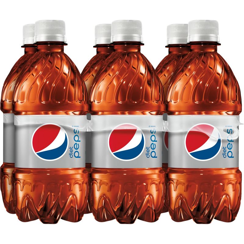 Diet 0 Calorie Pepsi Cola Soda - 6pk/16 fl oz Bottles, 1 of 5