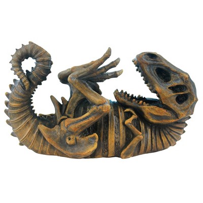 Design Toscano Bone Dry Dino Drinker T-Rex Skeleton Beverage Holder