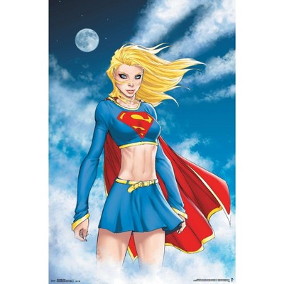 Trends International Dc Comics - Supergirl - Clouds Magnetic Framed ...