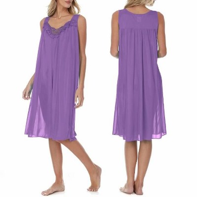 Ezi Satin Nightgown for Women