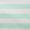 Design Imports Set of 2 Rectangle L 10.5'' x 17.5'' x 10'' Pe Coated Cotton Poly Laundry Bins Stripe Aqua - 4 of 4