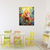 Stupell Industries Colorful Dinosaur in Jungle Canvas Art - 3 of 4