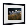 Trademark Fine Art - milan malovrh Riding The Field Matted Framed Art - image 3 of 4