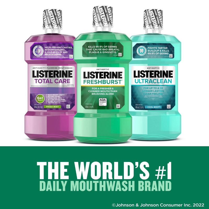Listerine Fresh Burst Mouth Wash, 6 of 15