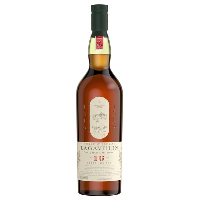 Lagavulin 16yr Islay Single Malt Scotch Whisky - 750ml Bottle : Target