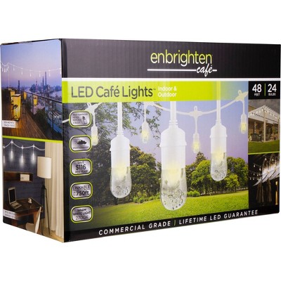 Enbrighten Indoor/Outdoor Dimmable LED Flex Light (24ft., Warm White) and Enbrighten  Outdoor Plug-in 2-Outlet Smart Switch