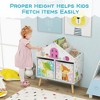 Costway Kids Dollhouse Bookshelf Toddler Book & Toy Storage Display Organizer Ideal Gift - 4 of 4